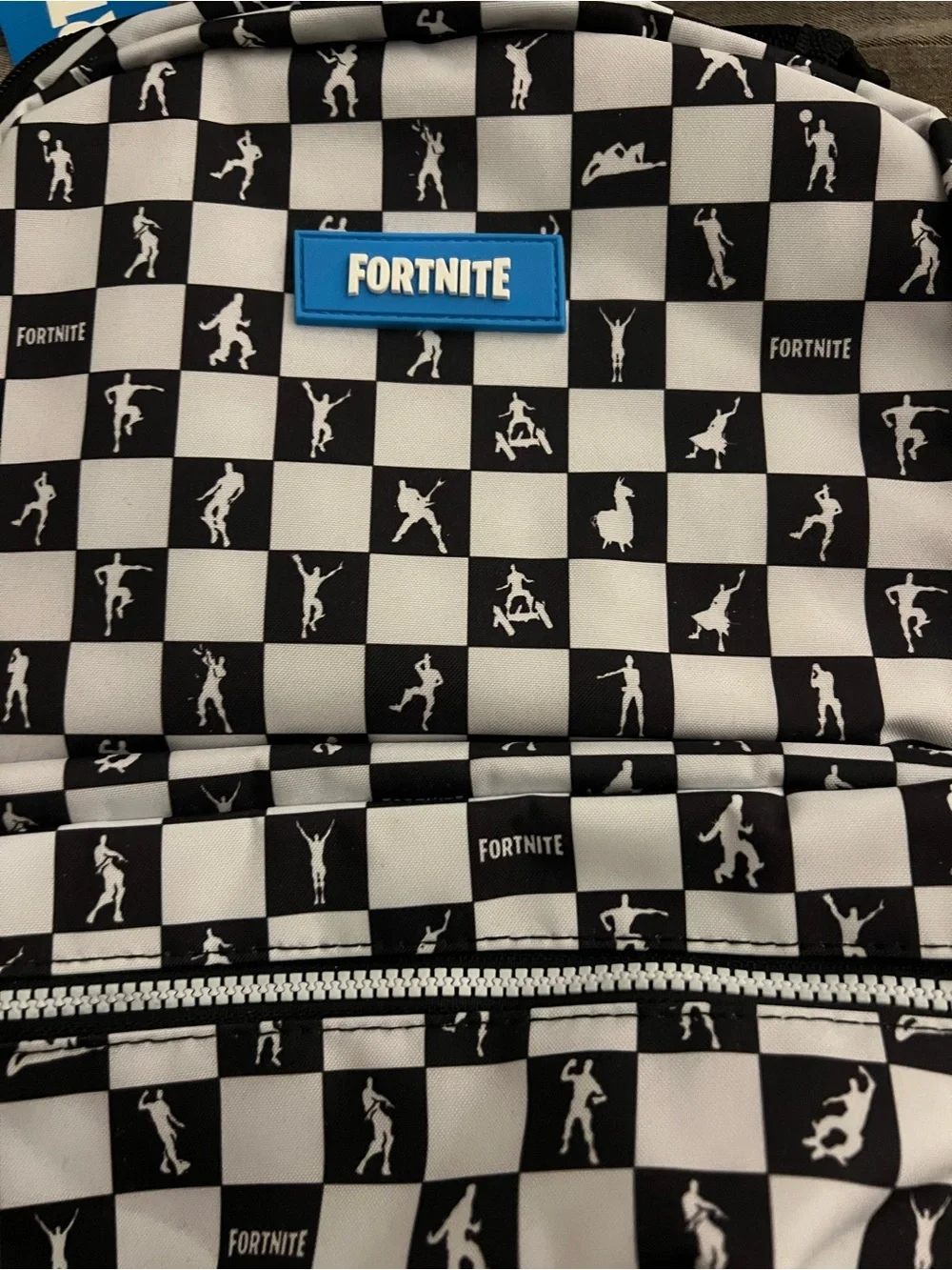 Fortnite Black & White School Backpack NWT